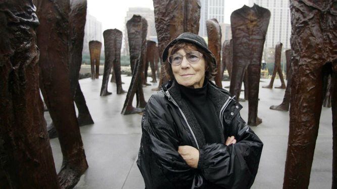 Fallece Magdalena Abakanowicz,  la escultora polaca