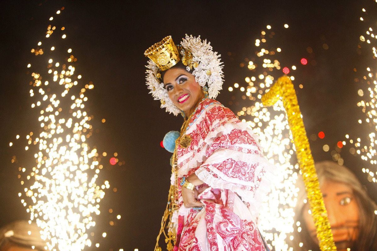 Reina de Carnaval en Panamá, portera en Guatemala 