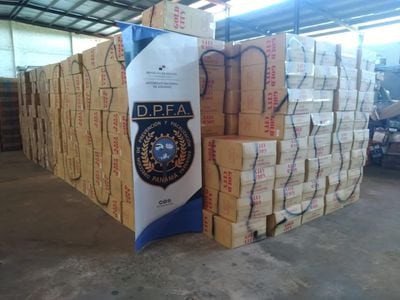 Se incautan más de 4 millones de unidades de cigarrillo en sector fronterizo de Chiriquí