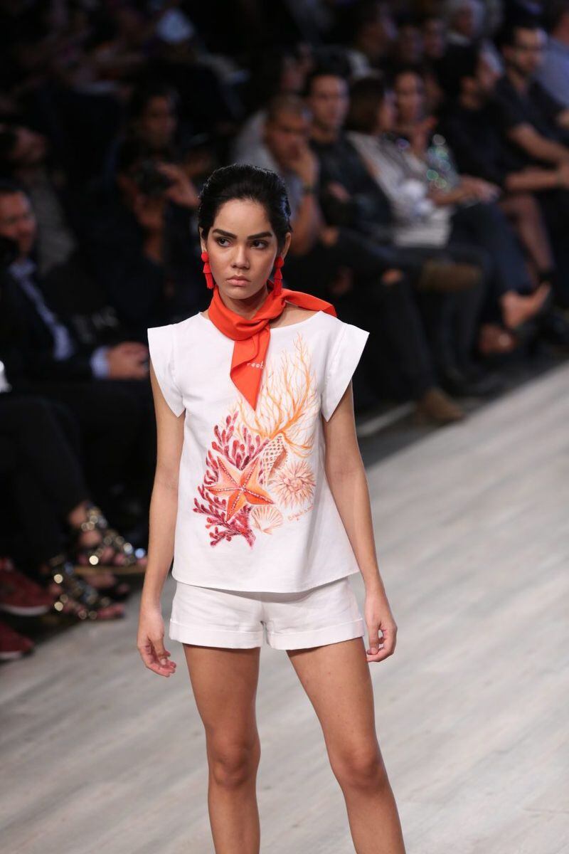 Helene Breebaart crea su edén playero en el Fashion Week Panamá