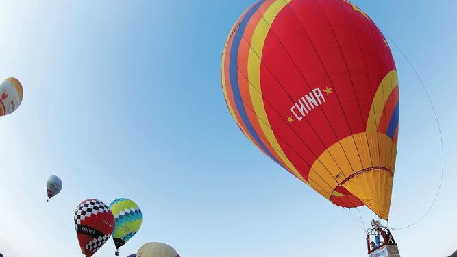 Globos en el horizonte