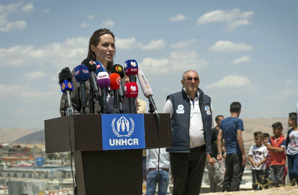 Angelina Jolie aboga por evitar los conflictos en Irak