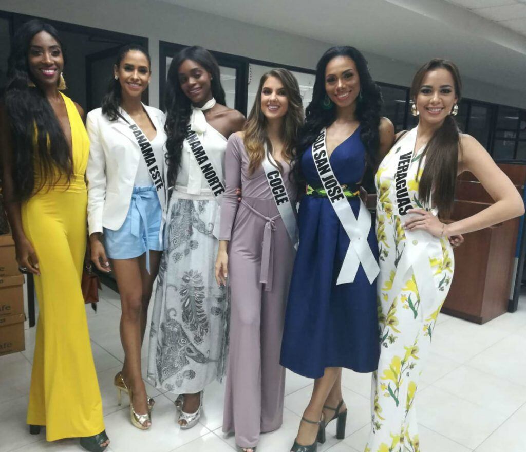 Las concursantes de Señorita Panamá 2019, en La Prensa