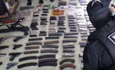 En medio de un operativo contra la explotación de menores, la Policía decomisa armas de fuego en Betania