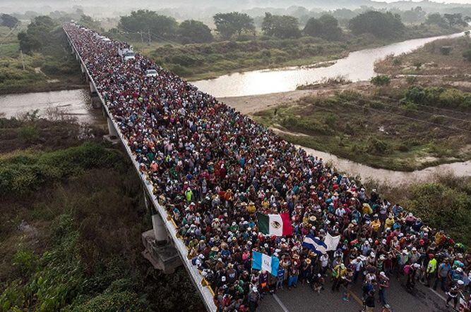 M xico Suspenden bloqueo a caravana migrante La Prensa Panam