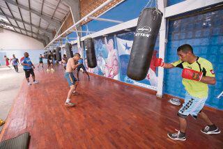 Máquina electrónica de boxeo de música: equipo de Panama