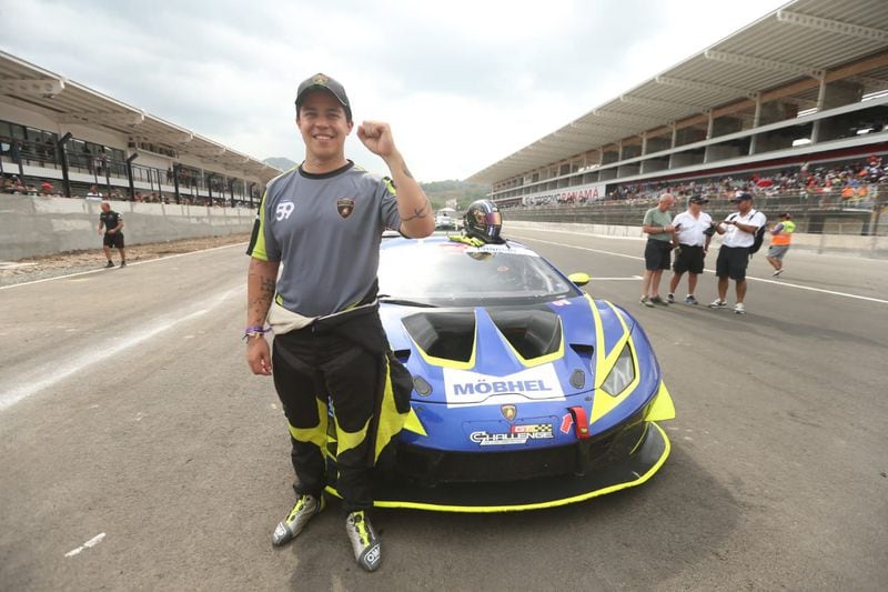 Juan Diego Hernández tuvo una gran jornada  en el Autódromo Panamá