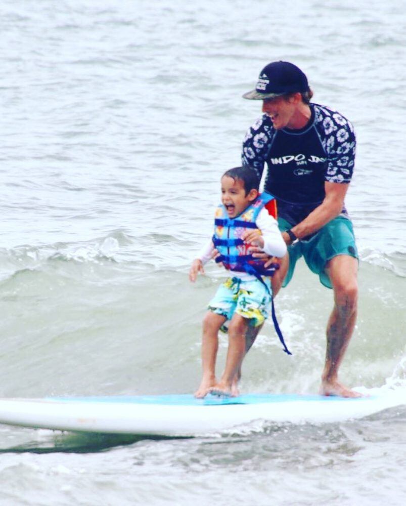 Surf para niños con autismo