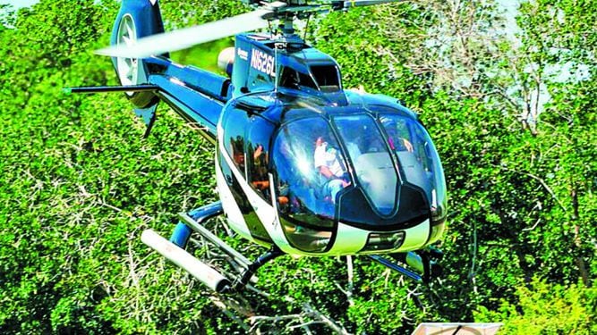 El helicóptero ligado a los Martinelli fue aprehendido en México