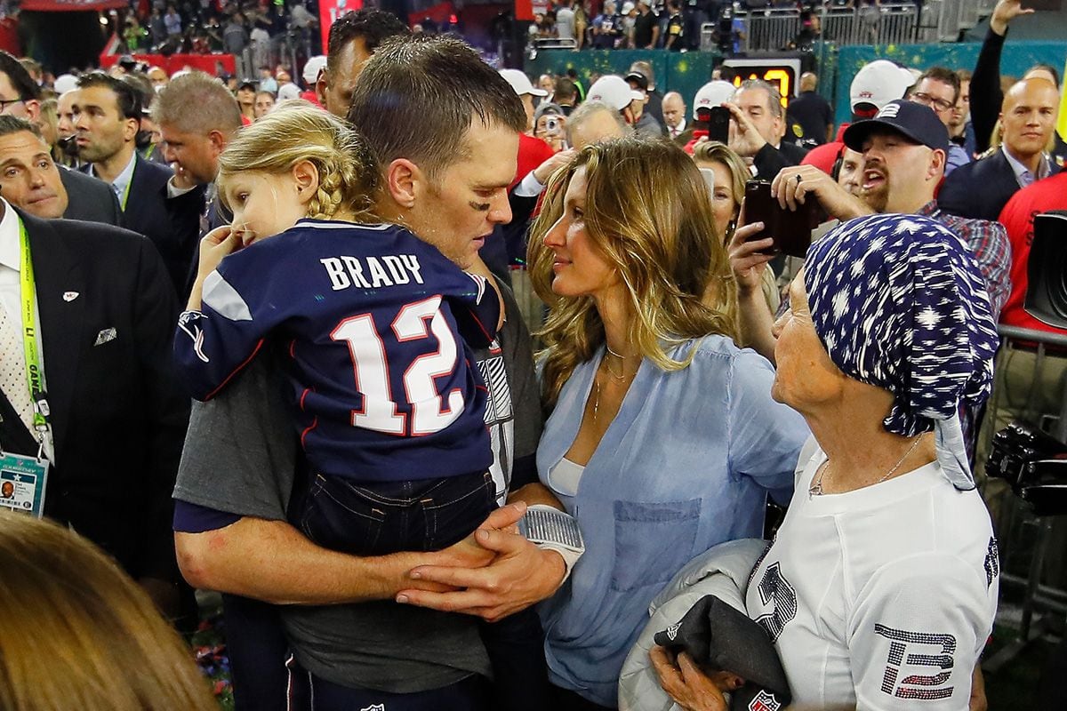 Tom Brady, el mejor ‘quarterback’ del mundo, y sus dos mujeres