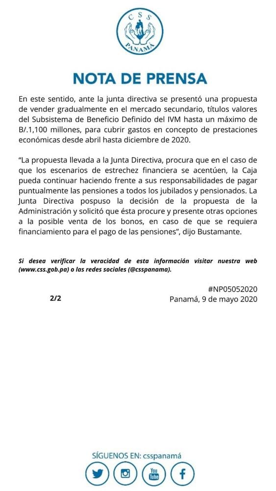 Coronavirus fulmina sistema de pensiones