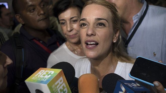 Tintori: 'Le pido un gesto a Maduro, la libertad de Leopoldo debe ser inmediata'