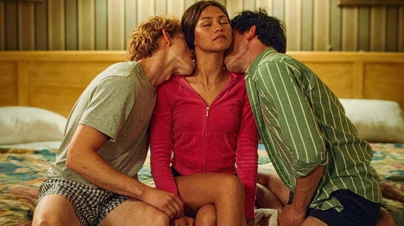 Zendaya protagoniza un trío amoroso en su nueva película Challengers