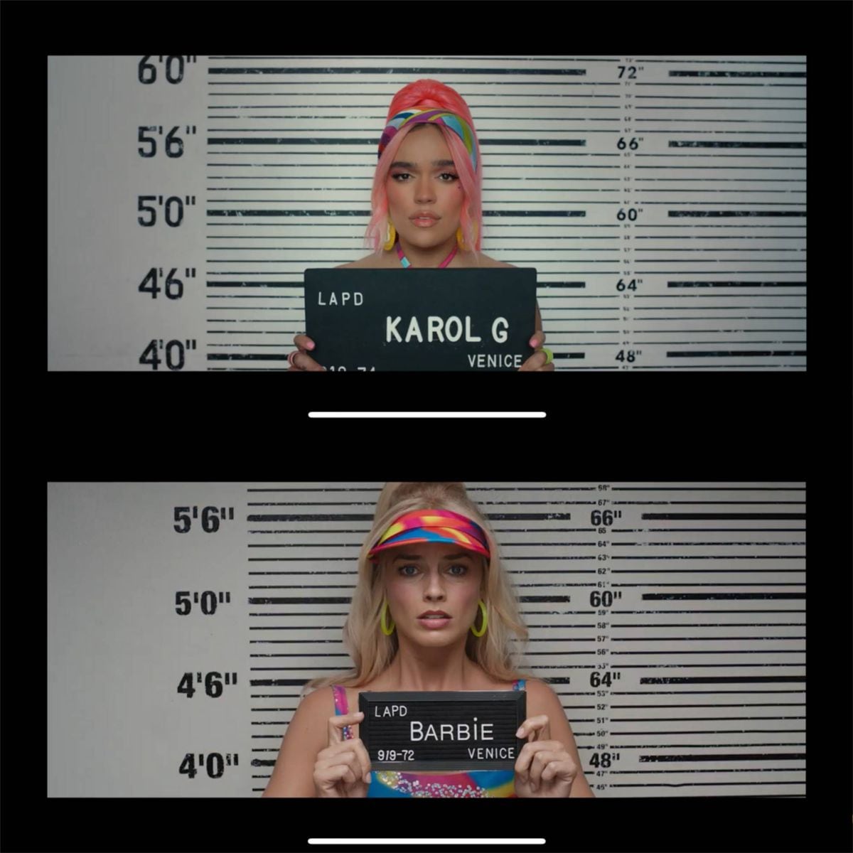 Karol G, una barbie reguetonera, y Aldo Ranks como un Ken panameño, en el video oficial de Watiti