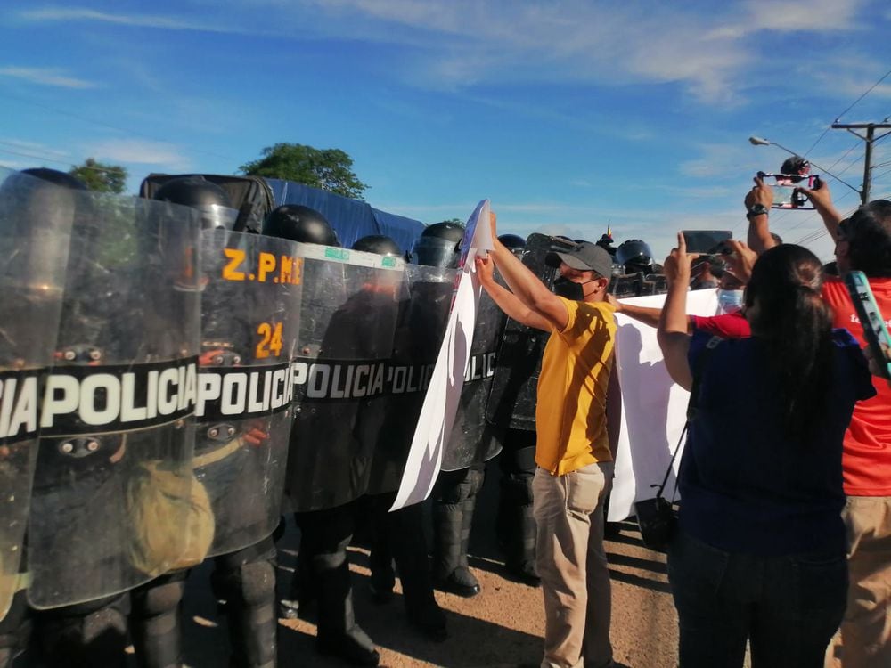 Porcinocultores protestan en La Villa; piden respuestas concretas al Gobierno frente a la crisis en el sector 