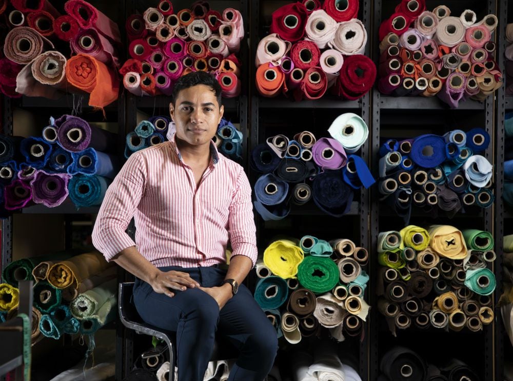 Luis Candanedo, el bocatoreño que vende sus diseños en Miami
