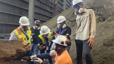 Realizan nuevas inspecciones en la mina de cobre en Donoso