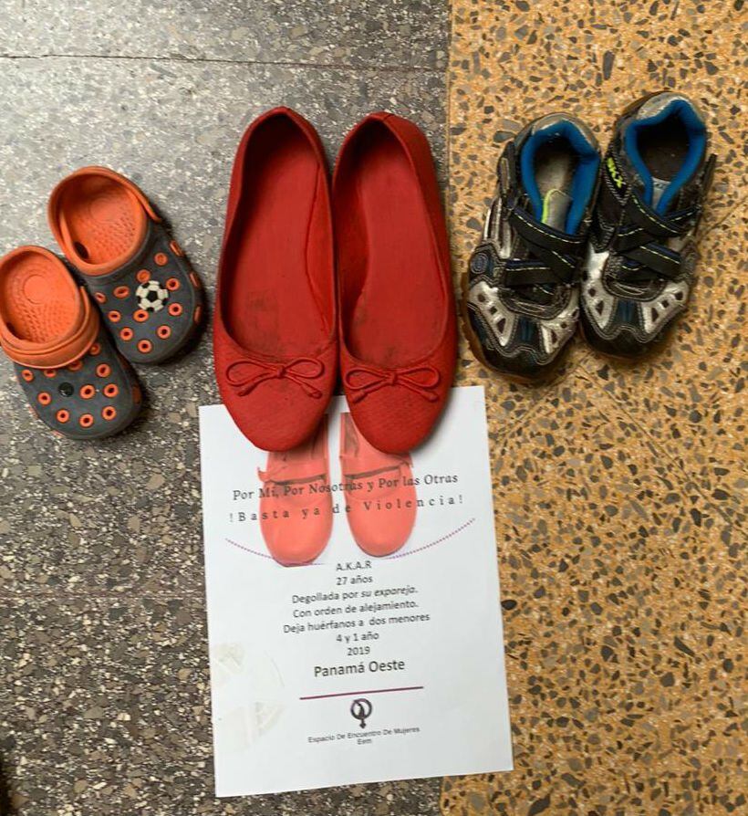 Zapatos Rojos, casos de femicidios en Panamá