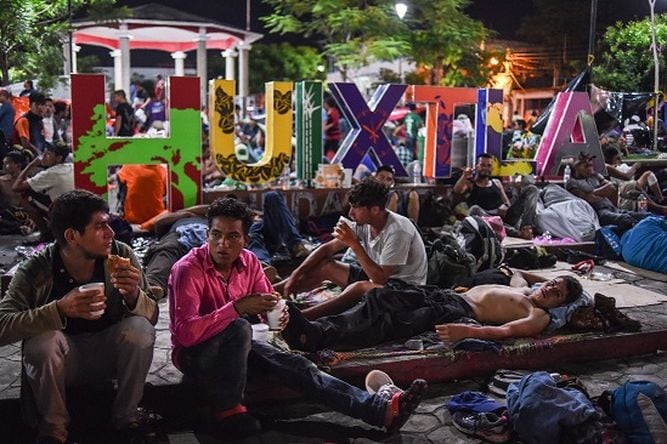 M xico no reaccionar de manera hostil contra caravana de