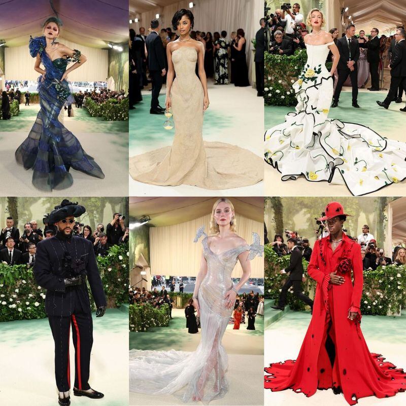 Las flores del Jardín del Tiempo: las celebridades mejor vestidas en la Gala del MET 2024
