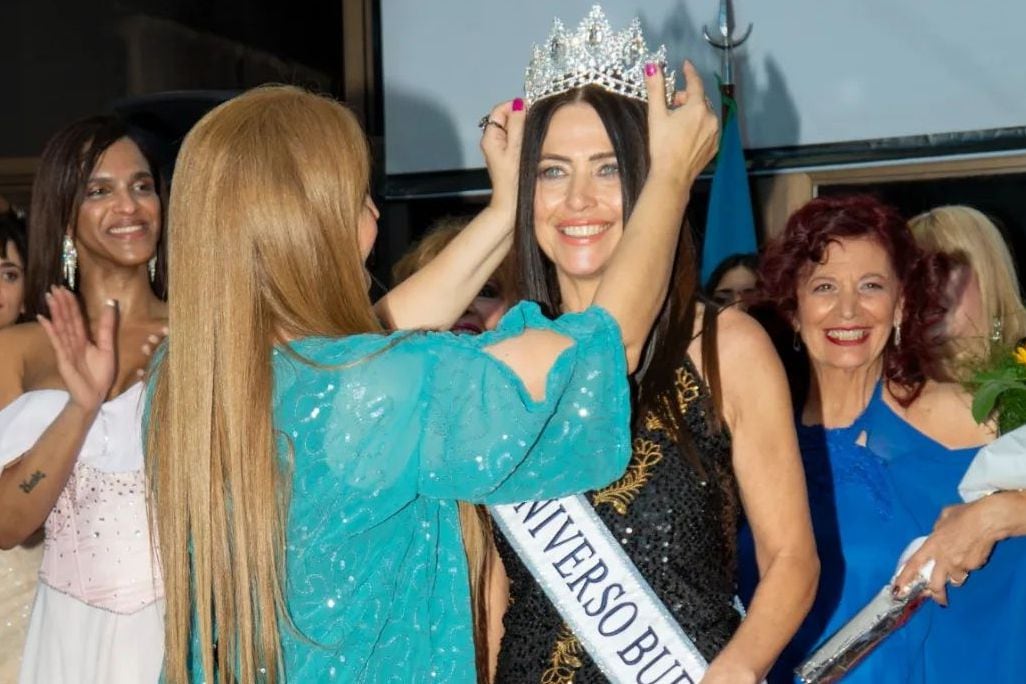 Abogada de 60 años es coronada Miss Buenos Aires 2024