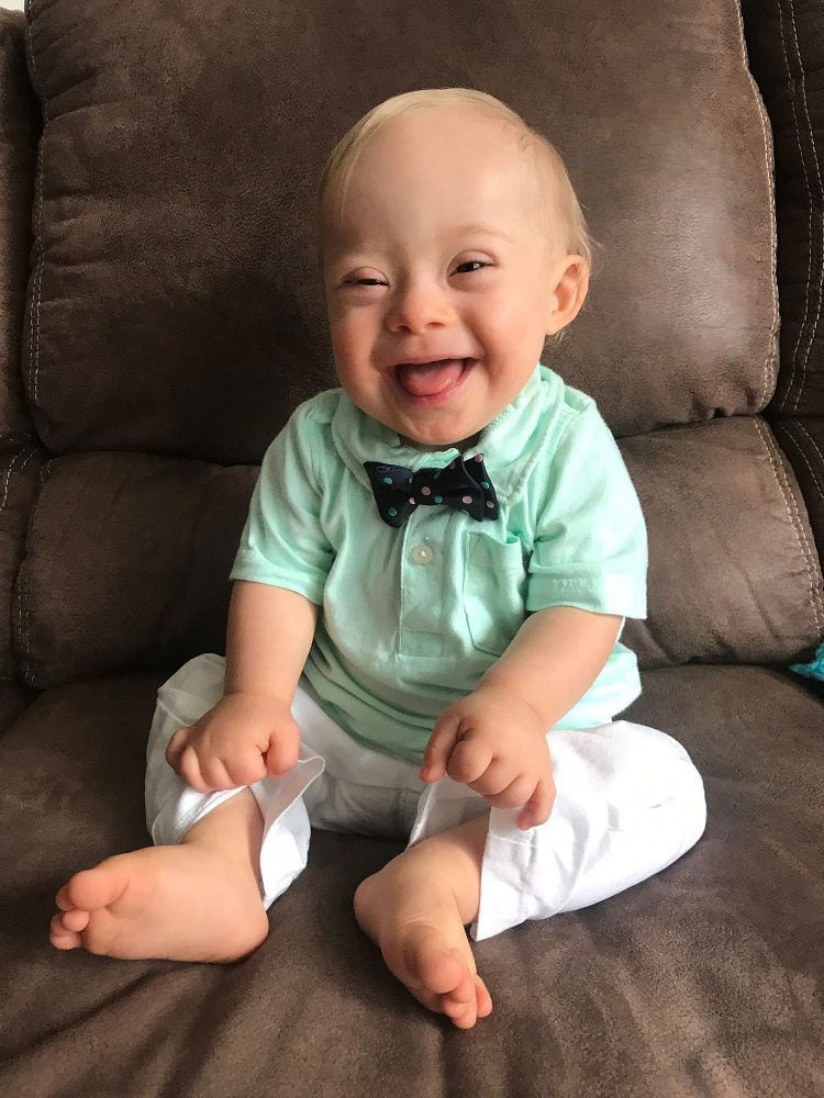 Lucas, el primer bebé Gerber con Síndrome de Down