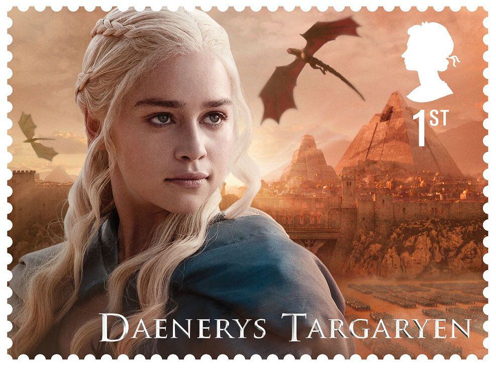 Sellos postales en honor a ‘Game of Thrones’