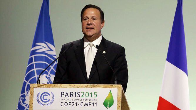 Presidente Varela propone en París lucha contra la deforestación