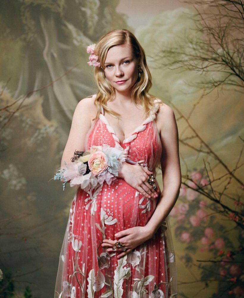 La hermosa foto con la que Kirsten Dunst anunció su embarazo