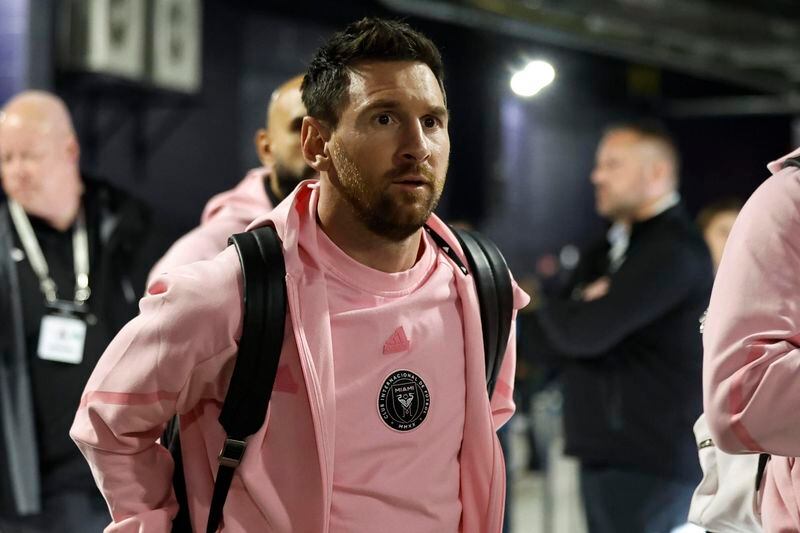 Messi, en duda para el derbi de Florida entre Orlando e Inter Miami