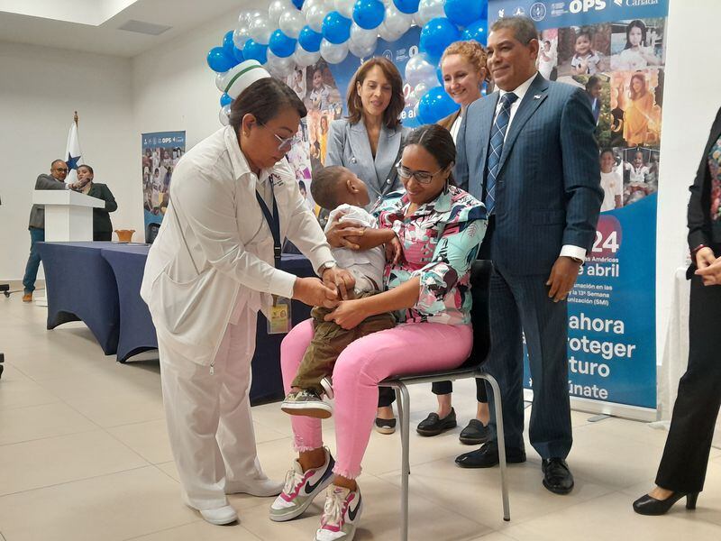 Semana de Vacunación de las Américas se unen a la Jornada de inmunización  contra el sarampión