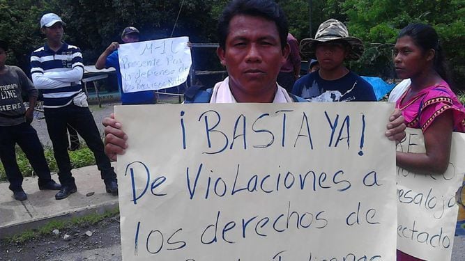 Indígenas Ngäbe, en pie de lucha contra el proyecto hidroeléctrico