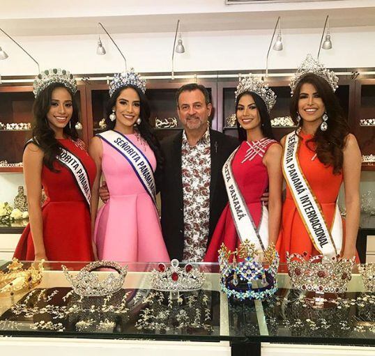 Las reinas de Señorita Panamá, de visita en Venezuela
