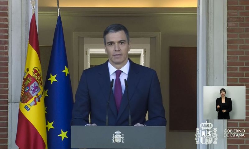 Pedro Sánchez decide seguir al frente del Gobierno español ‘con más fuerza si cabe’