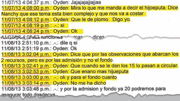 Un hijo de Oydén Ortega, el negociador del fallo