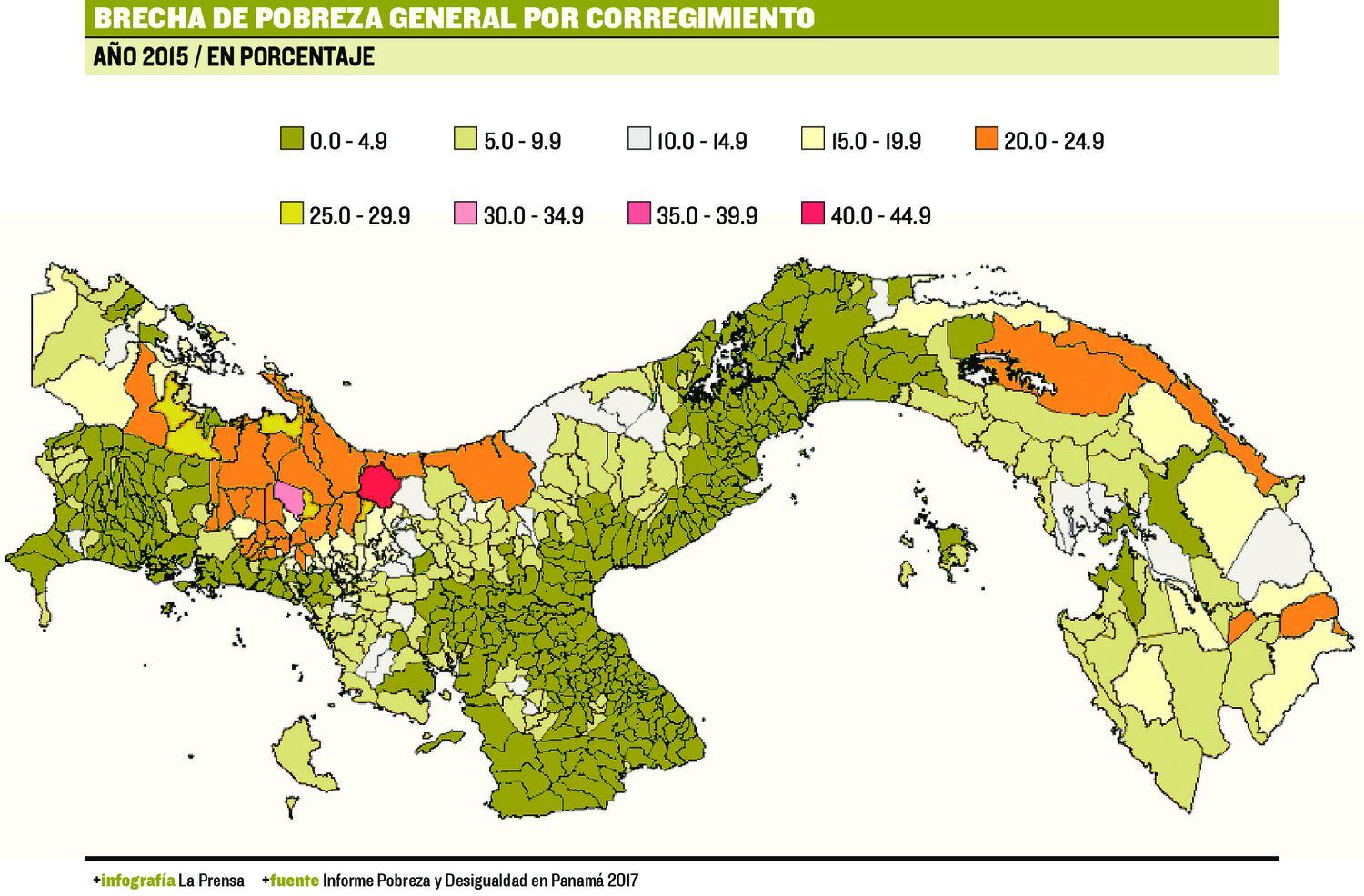 ¿Dónde hay más pobreza en Panamá