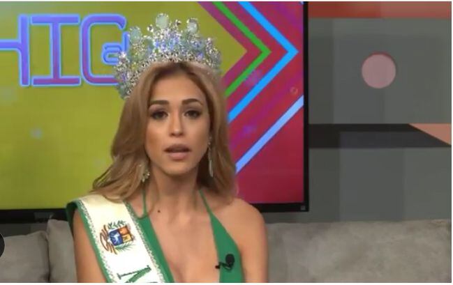 Miss Venezuela Tierra: ‘Veo todos los días como las personas se mueren de hambre’