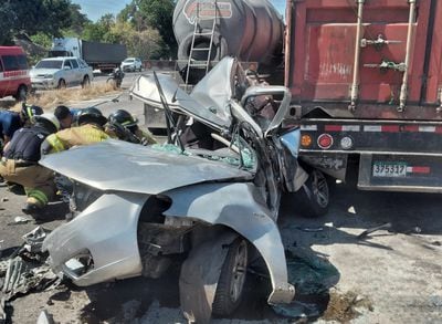 Impactante accidente de tránsito en San Carlos deja dos heridos de gravedad