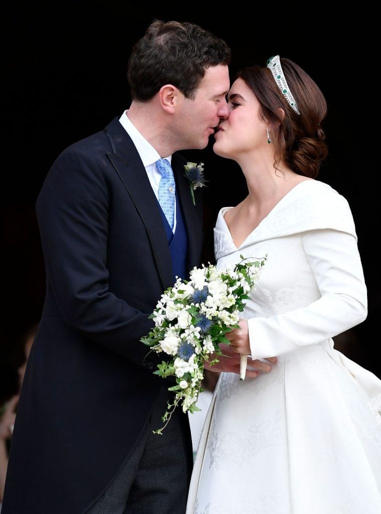 En una boda repleta de celebridades, se casa la princesa Eugenie, nieta de la reina Isabel II