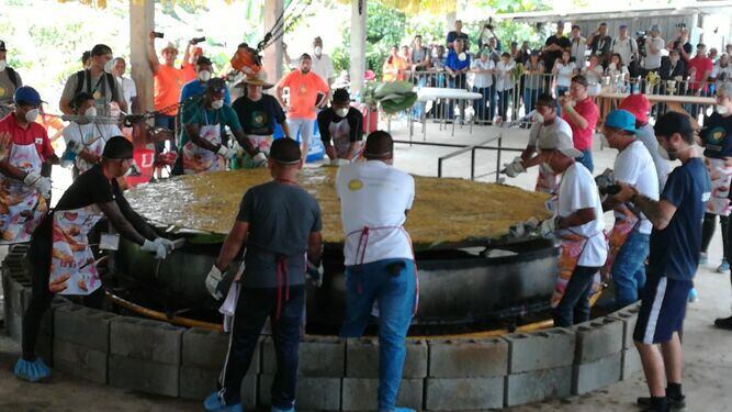 El patacón más grande del Mundo, un Guinness Record con sabor panameño