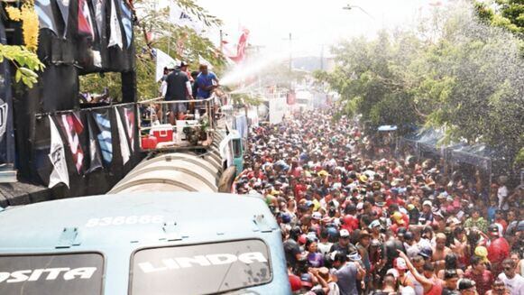 Agua y política: el coctel principal de las fiestas del Carnaval de 2019