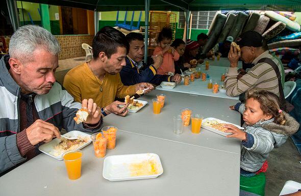 'Sin Fronteras', la casa en Lima donde viven 200 migrantes venezolanos