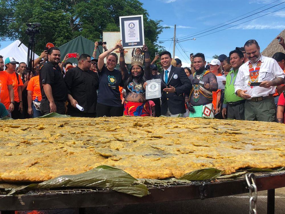 El patacón más grande del Mundo, un Guinness Record con sabor panameño