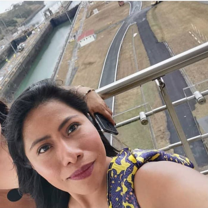 Yalitza Aparicio visitó el Casco Antiguo y el Canal de Panamá