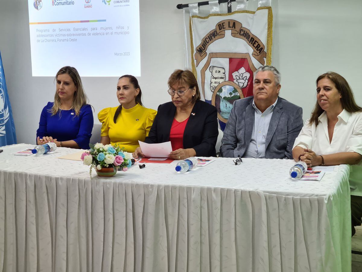 Presentan programa de servicios esenciales para víctimas-sobrevivientes de violencia doméstica en La Chorrera