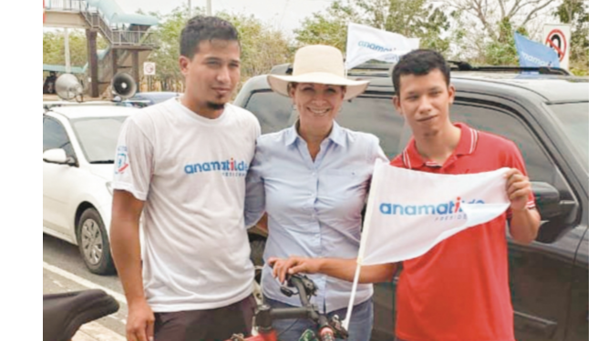 Ana Matilde Gómez lleva su campaña a la región de Azuero