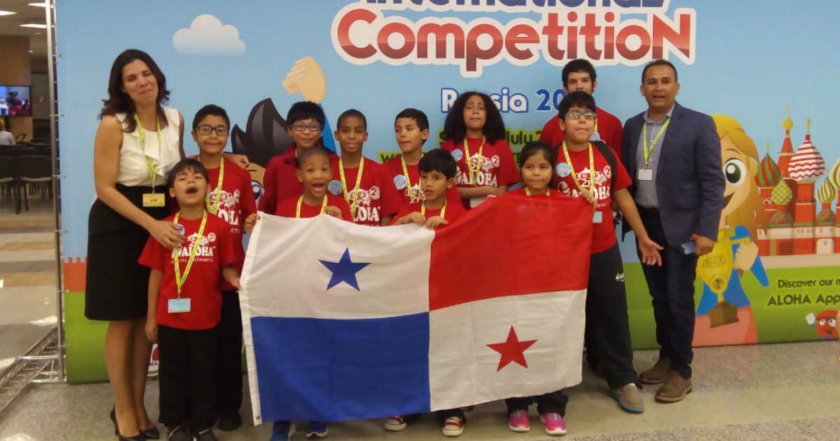Niños panameños obtienen nueve trofeos en Mundial de Cálculo Mental