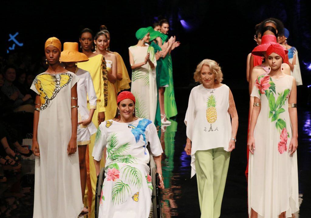 Naturaleza e inclusión con el toque Helene Breebaart en su desfile del Fashion Week Panamá 2018