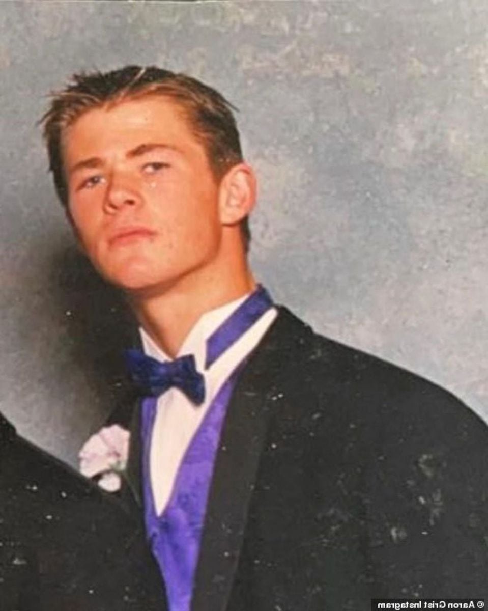 7 fotos que no habías visto del actor Chris Hemsworth (antes de convertirse en Thor)