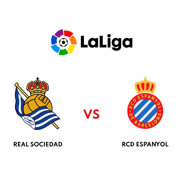 RCD Espanyol Barcelona se mide de local a Real Sociedad